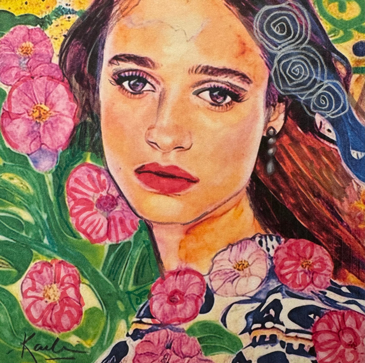 Alicia Vikander Commission Portrait (sold)