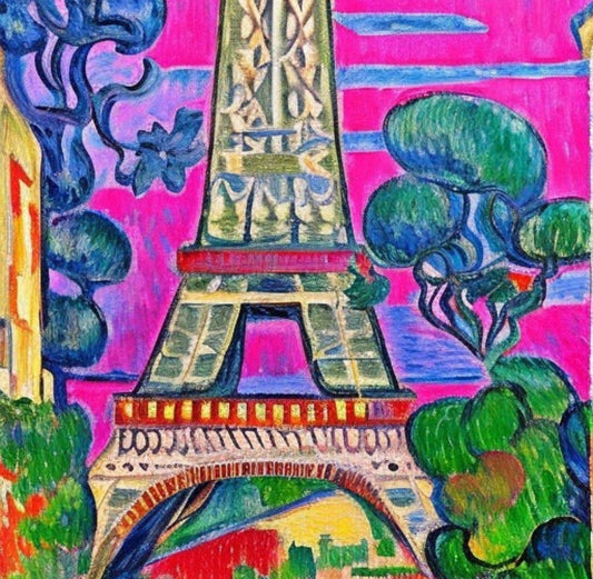 008 Series | A Paris Sky in Pink (Eiffel en Rose)